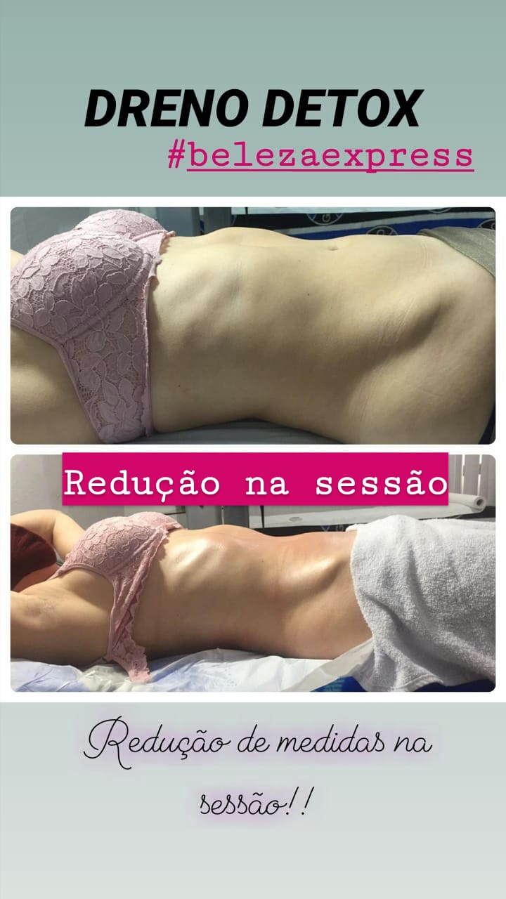 Método Daniele Riela: Dreno Detox, Redução De Medidas Na Sessão