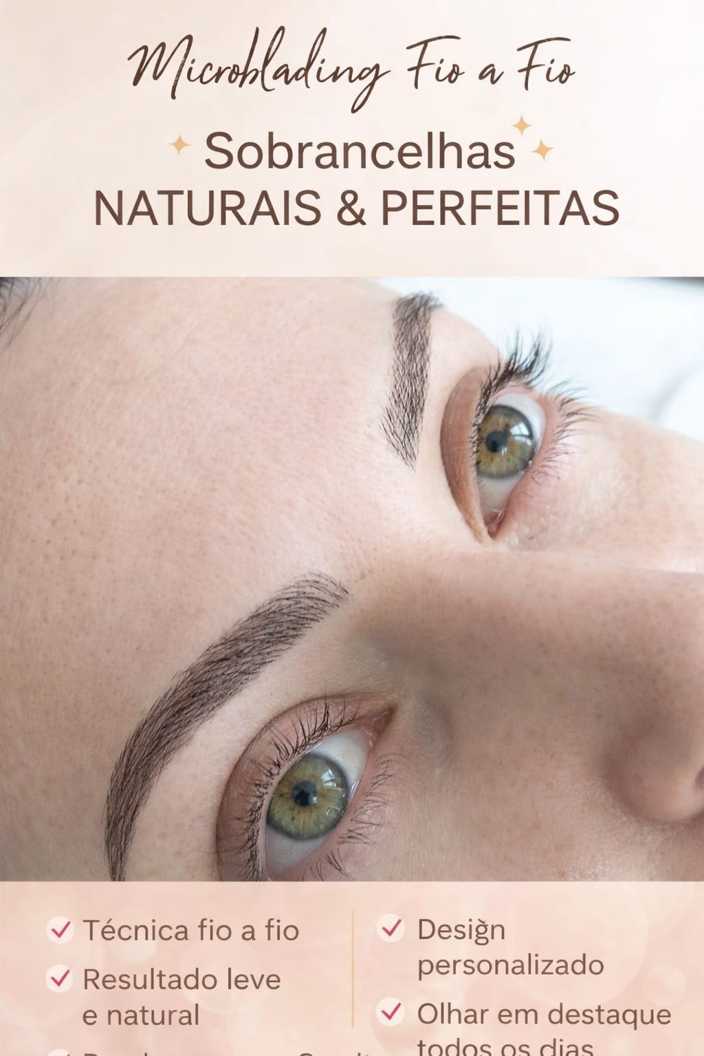 Sobrancelha Microblading Fia A Fio