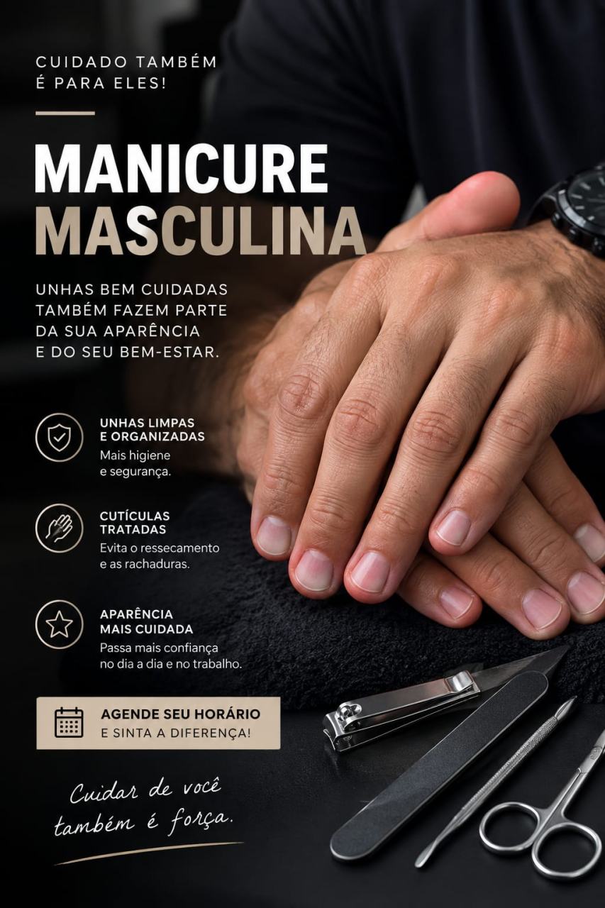 Pé E Mão Para Homens